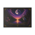 Cutting Board 🌖 Waning Gibbous Moon in July | MCP Moon Phase Collection Wall ArtGlass Glass