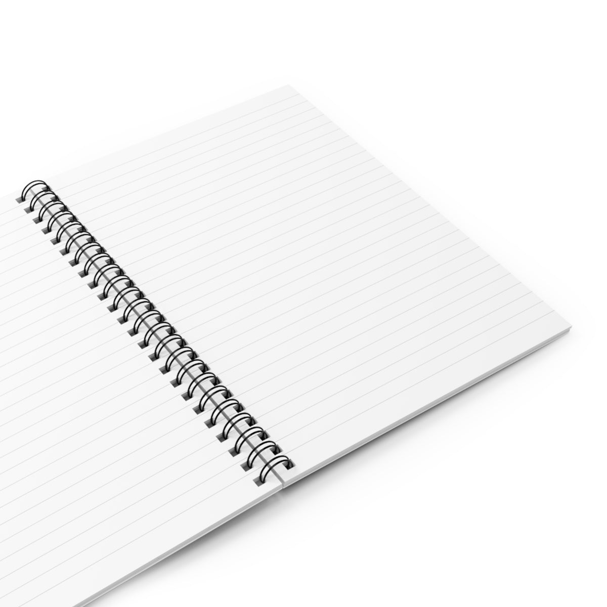 Spiral Notebook - Ruled Line 🌖 Waning Gibbous Moon in July | Moonlit Crane Collection | MCP Series