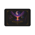 🌖Waning Gibbous Moon Crane Desk Mat – July Lunar Phase Gaming Mouse Pad – Celestial Workspace Decor