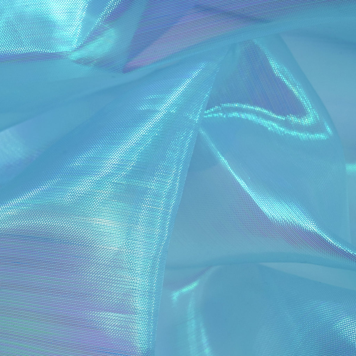 Pastel Iridescent Organza Fabric | Blue Moon Fabrics