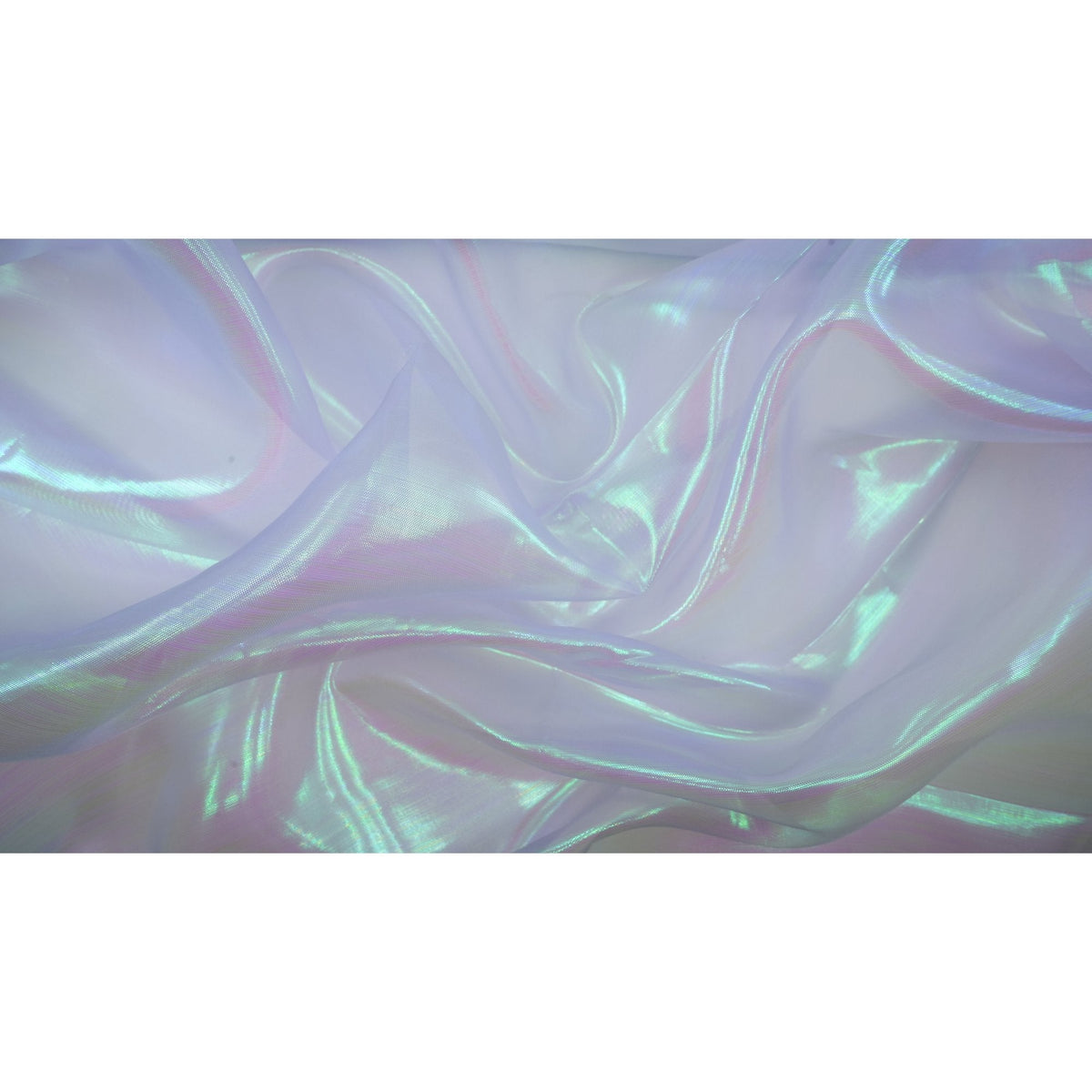 Pastel Iridescent Organza Fabric | Blue Moon Fabrics