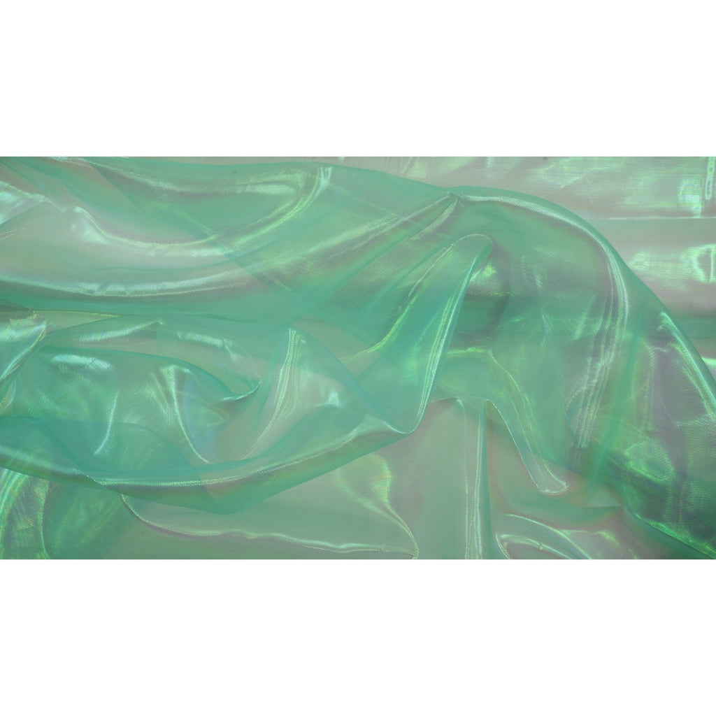 Pastel Iridescent Organza Fabric | Blue Moon Fabrics