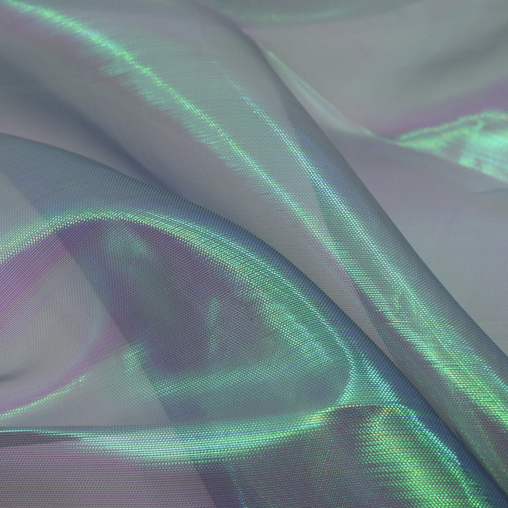 Pastel Iridescent Organza Fabric | Blue Moon Fabrics