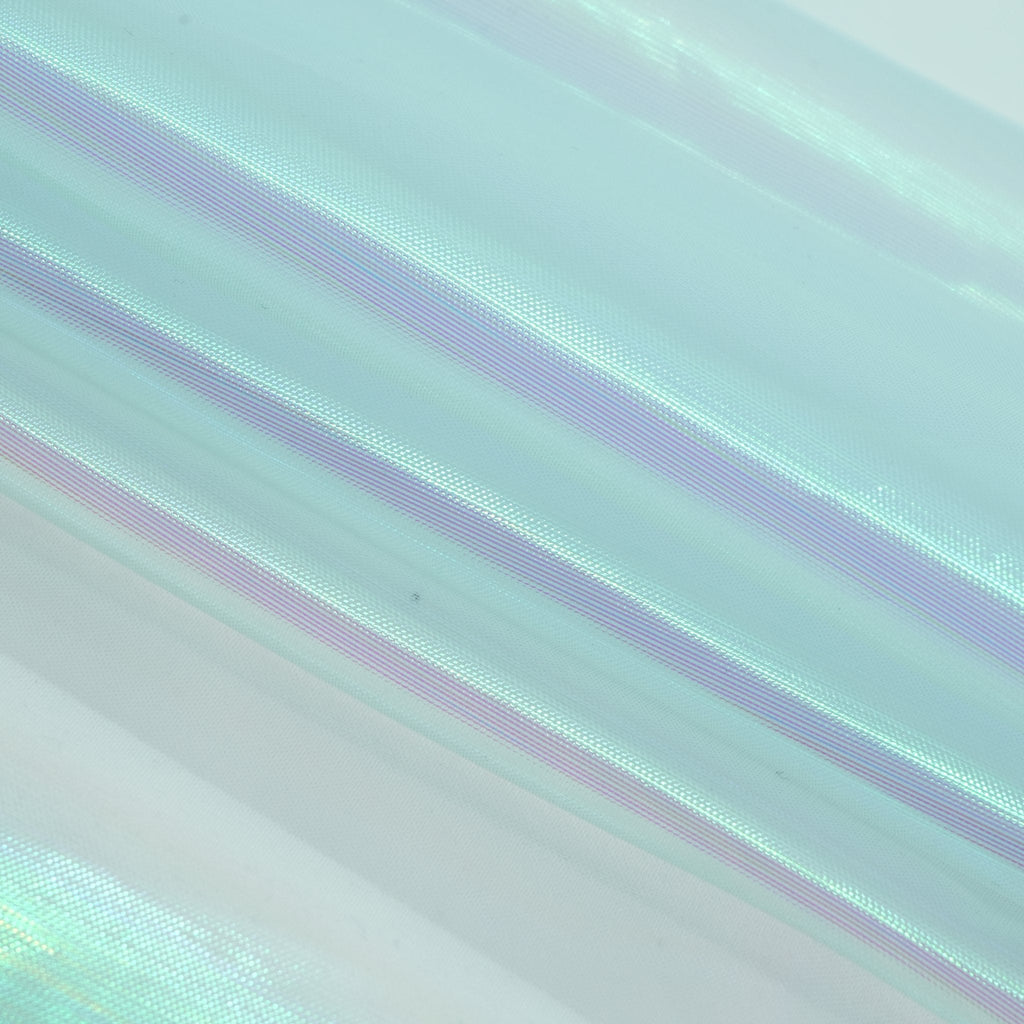Pastel Iridescent Organza Fabric | Blue Moon Fabrics